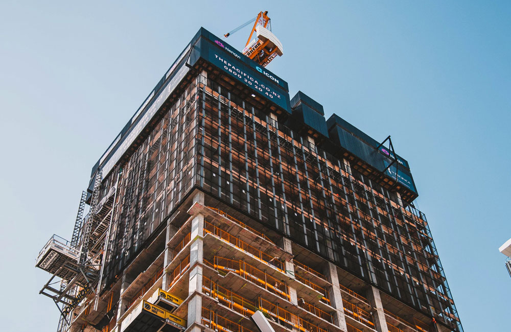 Brown Gray Building